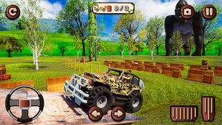 Jeep Parking Jungle Car Games - Screenshot 2