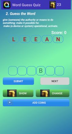 Word Guess Quiz - Screenshot 4