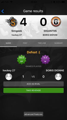 Virtual League of Hockey - Screenshot 4