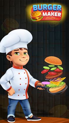 Serve Burger Puzzle Food Game - Screenshot 2