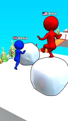 Snow Race 3D™: Fun Racing - Screenshot 3