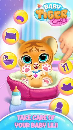 Baby Tiger Care - Screenshot 1