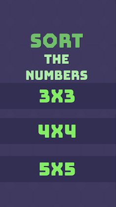 Sort The Numbers - Screenshot 2