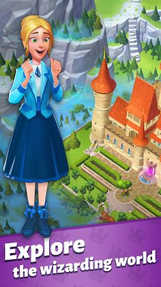 Mergic Academy: Magic & Merge - Screenshot 1