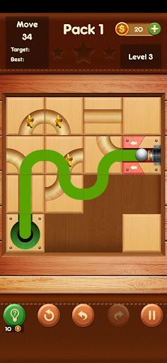 Rolling Ball Slide Puzzle Game - Screenshot 4