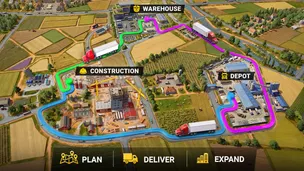 Highway Heroes: Truck Manager - Screenshot 1