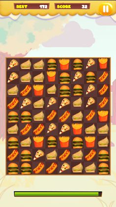 Fast-Food-Match-3-master - Screenshot 2
