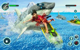 Shark Attack Game Simulator - Screenshot 1