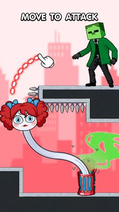 Crazy Head Monster Survival - Screenshot 3