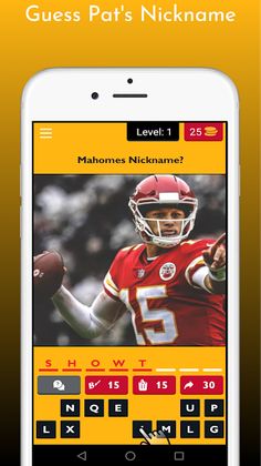 Guess NFL Football Nicknames - Screenshot 1