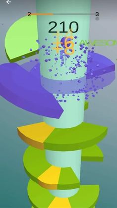 Helix Ball - Tower Fall Jump - Screenshot 1