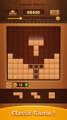 Wood Block Puzzle - Brain Game - Screenshot 1