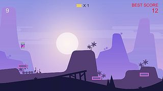 Finger Landing - 간단한 게임 - Screenshot 1