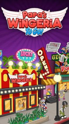Papa's Wingeria To Go! - Screenshot 1