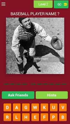 Baseball players Quiz Trivia - Screenshot 3