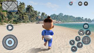 Little Monster Rope Game - Screenshot 2