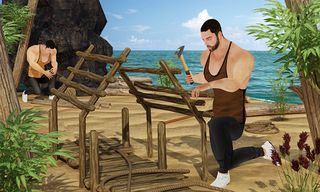 Raft Survival Hunter Escape - Screenshot 1