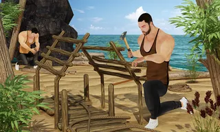Raft Survival Hunter Escape - Screenshot 1