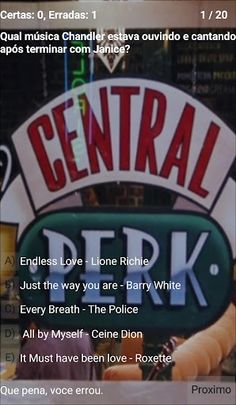 Friends Quiz BR - Screenshot 1