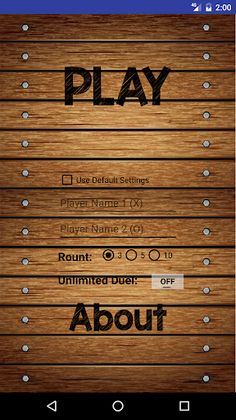 Tic Tac Toe Blackboard - Screenshot 1