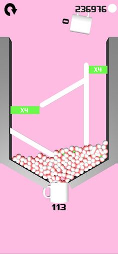 Cup drop ball - Screenshot 1