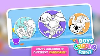 Boys Coloring Games & Paint - Screenshot 2