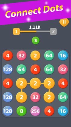 2248 Number Link Puzzle Game - Screenshot 2