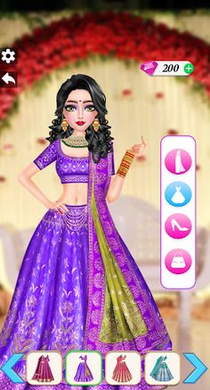 Indian Dressup Wedding Game - Screenshot 2