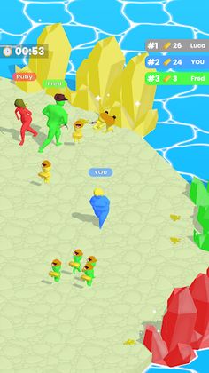 Gold Rush - 3D Mining Race - Screenshot 2