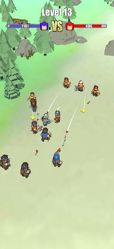 War Clash:Tiny Merge Master - Screenshot 3
