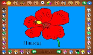 Coloring Book 4: Plants - Screenshot 2