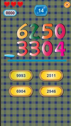 Four Operations-Blue Math Game - Screenshot 4