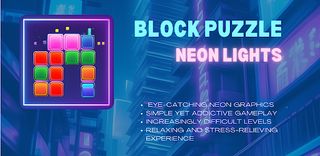 Block Puzzle - Neon Lights - Screenshot 1