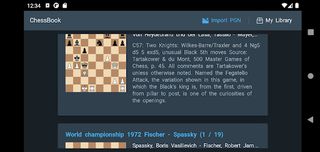 ChessBook - Screenshot 1