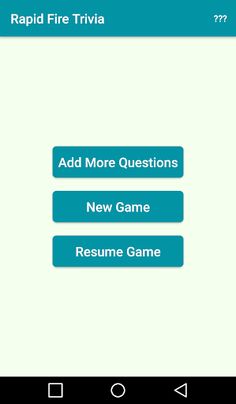 Rapid Fire Trivia - Screenshot 1