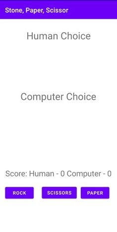 Stone, Paper and Scissor - Screenshot 1