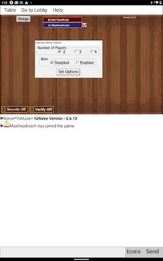 SHGYahtzee - Screenshot 2