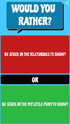 Would You Rather? Kids Edition - Screenshot 3