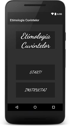 Etimologia Cuvintelor - Screenshot 1