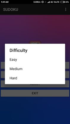 SUDOKU - Screenshot 3