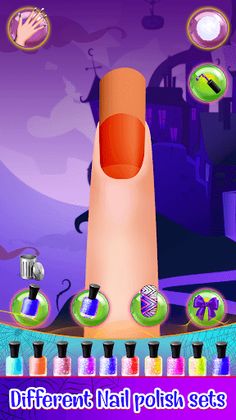 Halloween Nails Saloon Color - Screenshot 2
