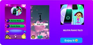 Niloya piano tiles game - Screenshot 3