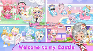 Chibi Doll Princess Dress up - Screenshot 1