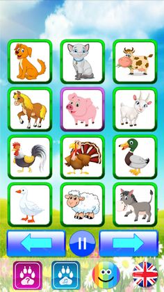 Animal sounds - Kids learn - Screenshot 1