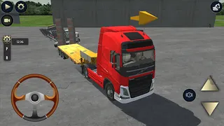 Realistic Excavator And Truck - Screenshot 3