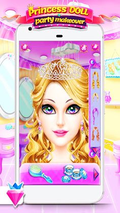 Princess Beauty Salon Dress Up - Screenshot 1