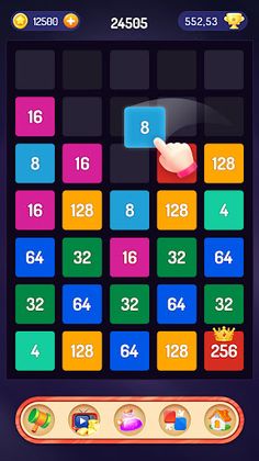 Merge the Number - 2048 Puzzle - Screenshot 2