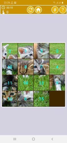 Sliding puzzle - Screenshot 2