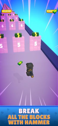 Hammer Smash Runner - Screenshot 2