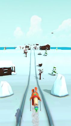 Ski Run 3D - Screenshot 1